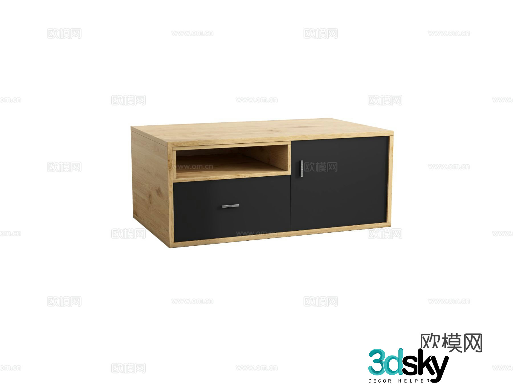 Nordic coffee table 3d model