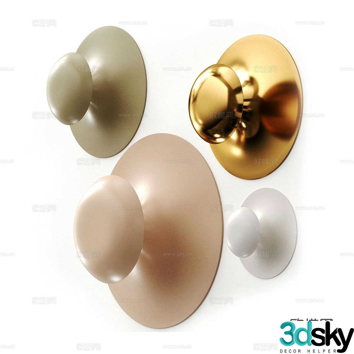 wall lamp 3d model