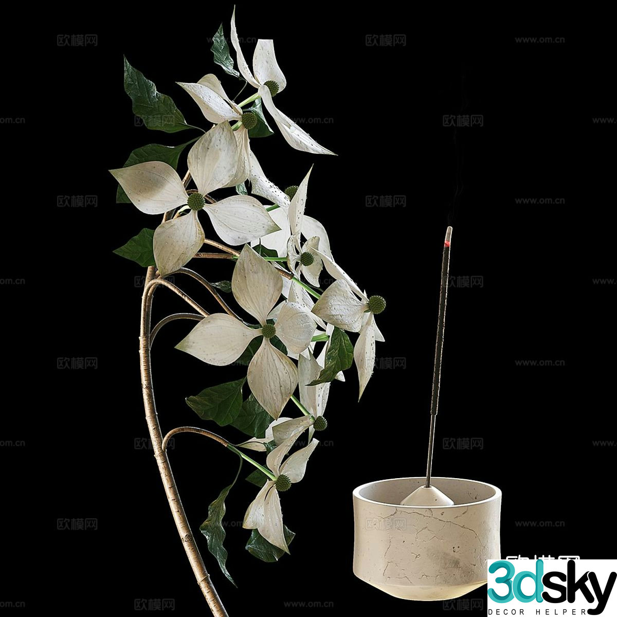 floristry flowers flower 3d model