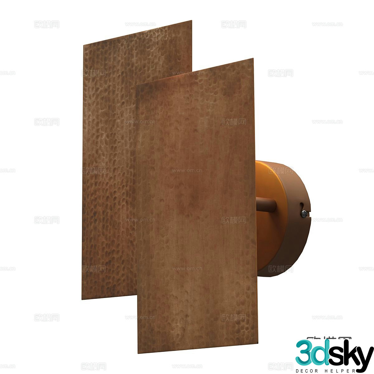 Simple wall lamp artistic wall lamp 3d model