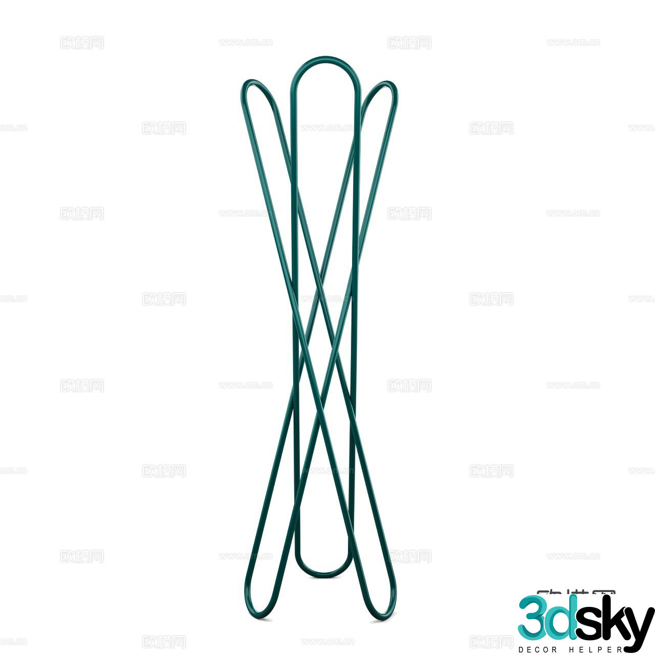 Covo coat rack coat rack 3d model