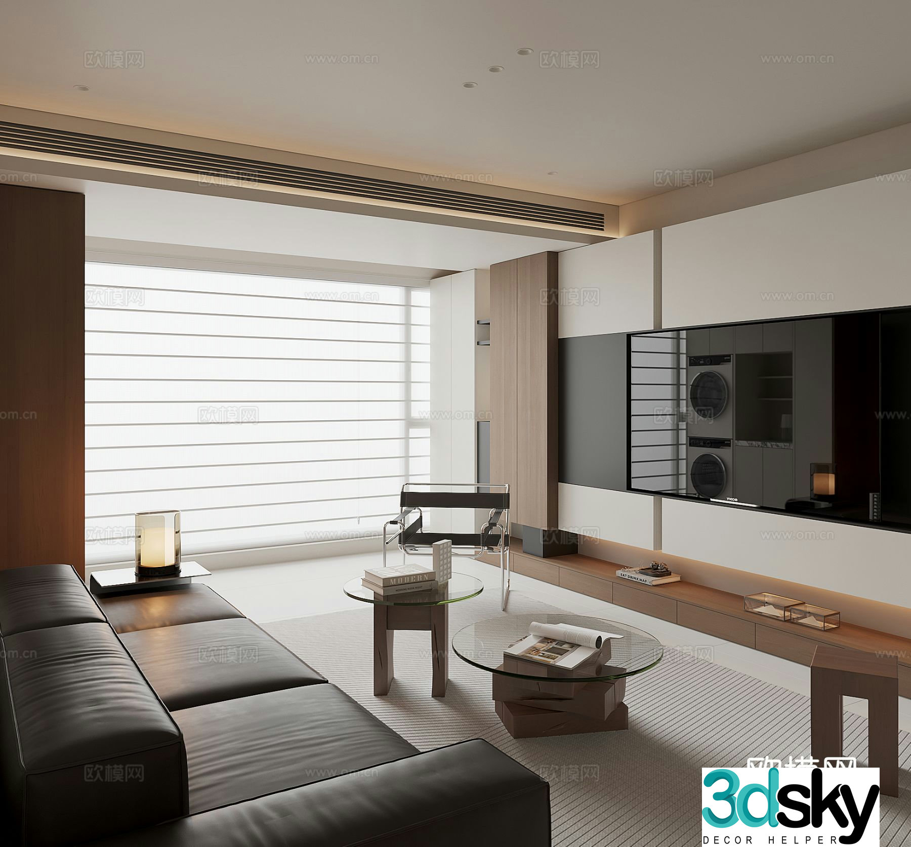 Italian living room 3d model