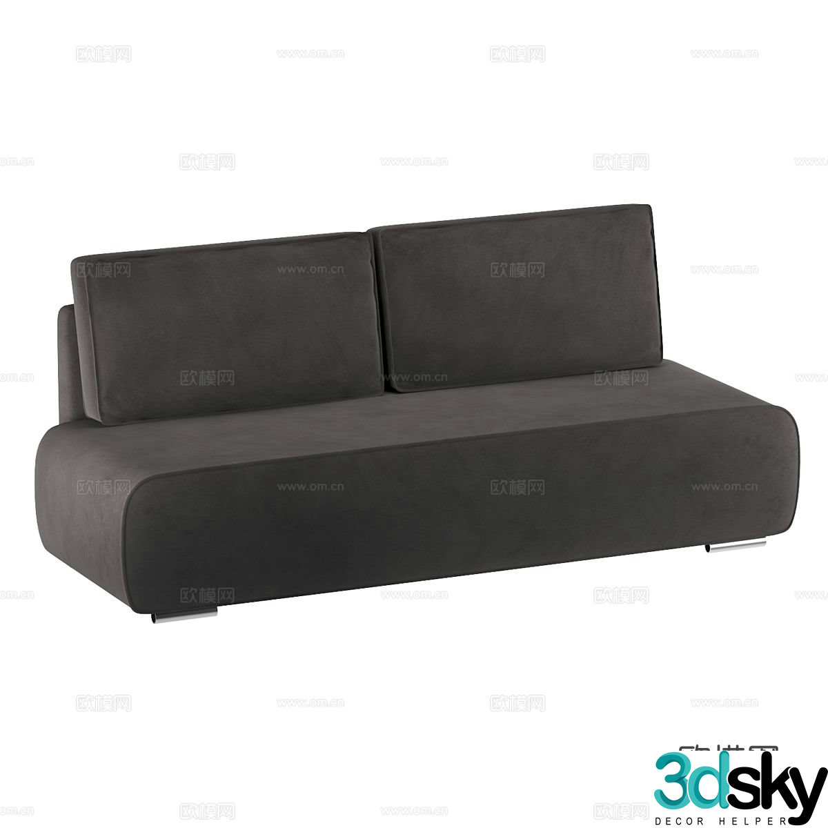 Modern love sofa 3d model