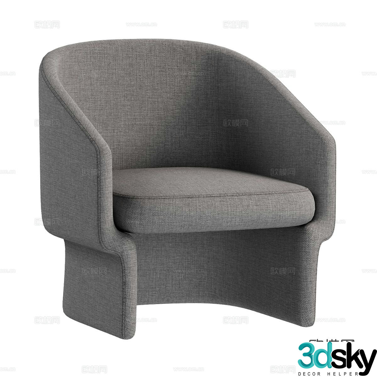 Leisure chair sofa chair 3d model