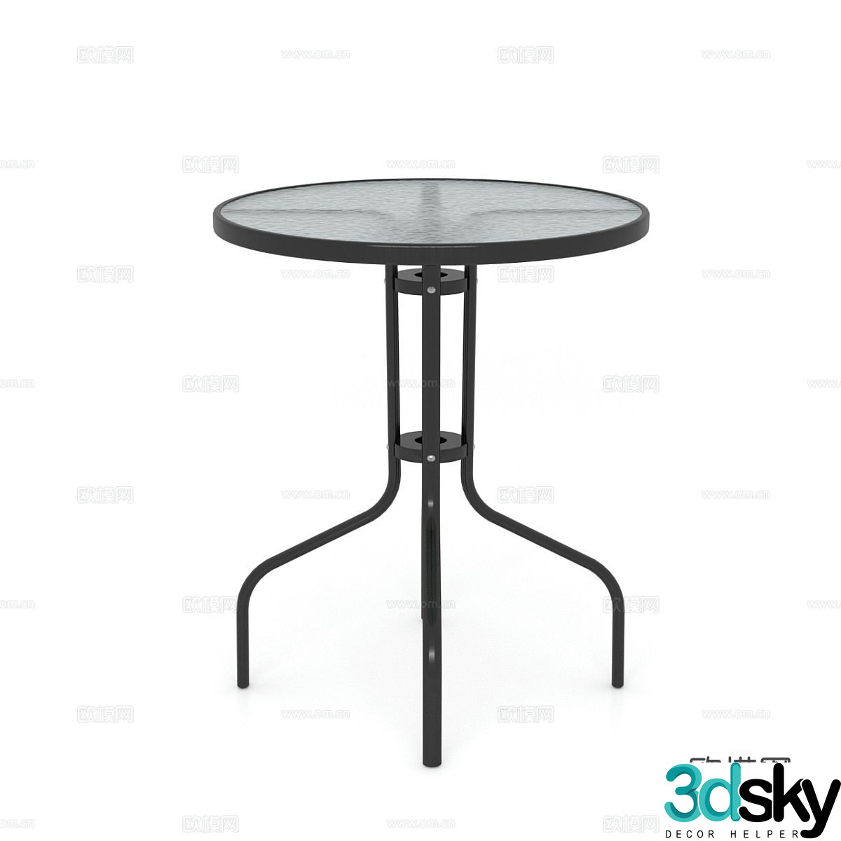 bar table 3d model