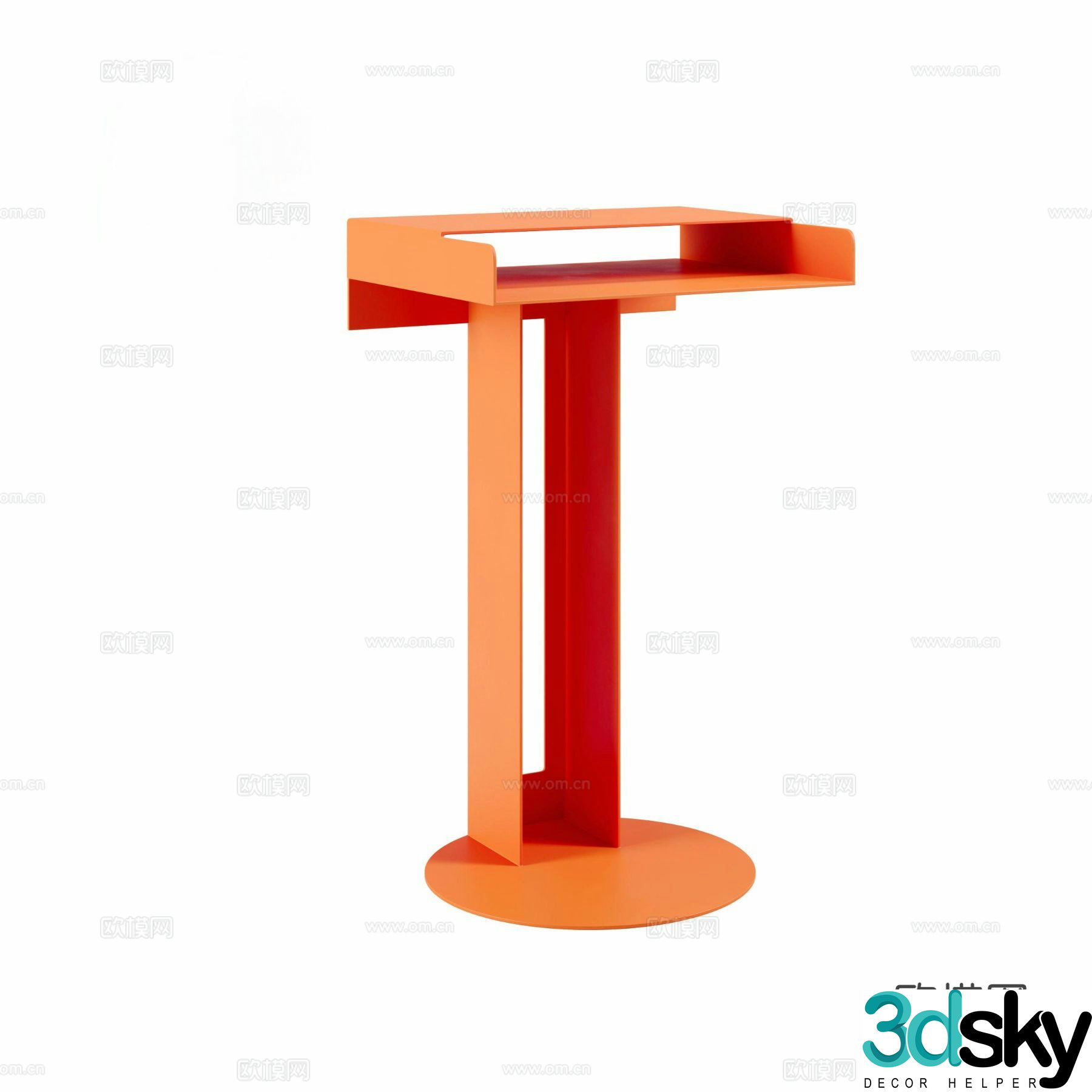 NEW TENDENCY side table corner table 3d model