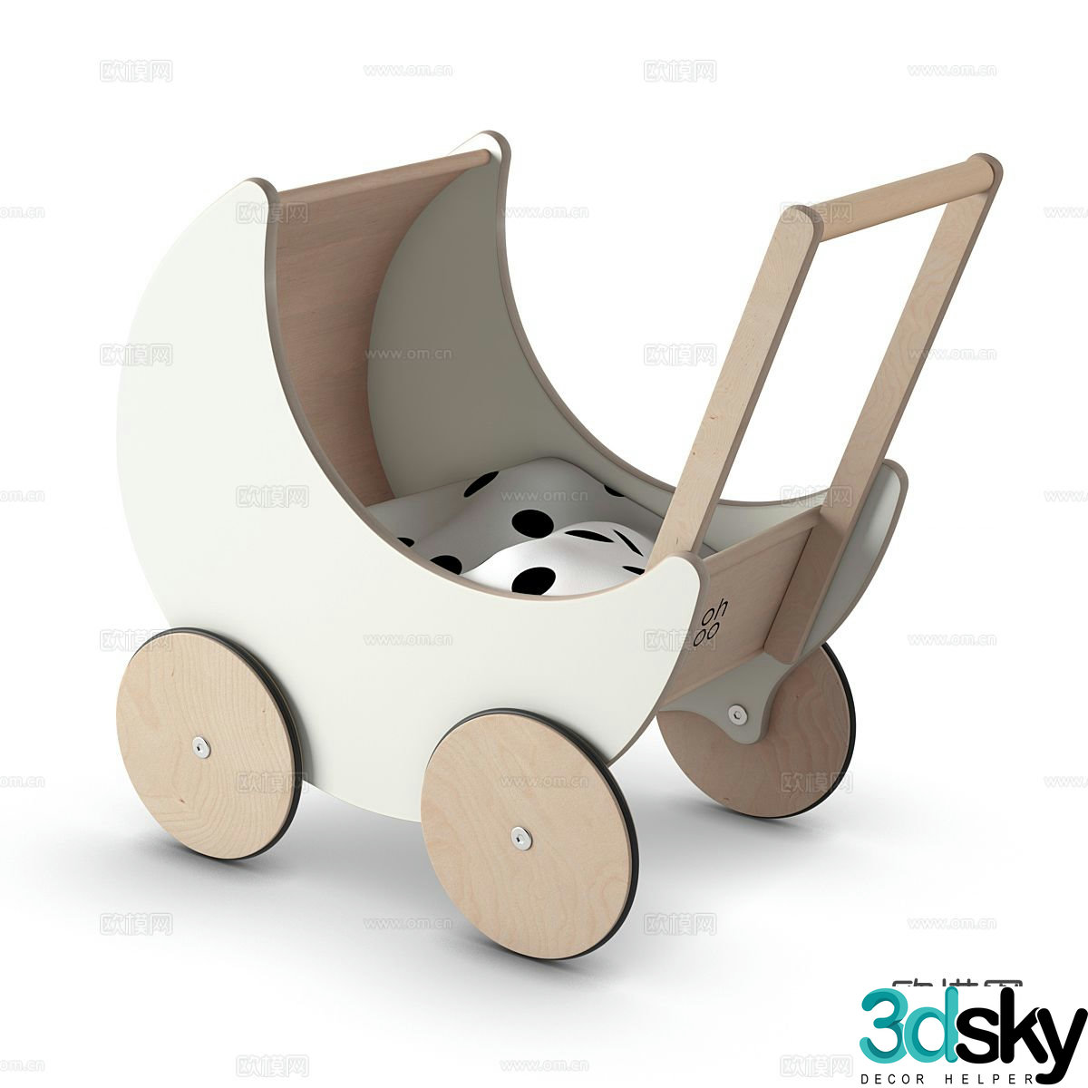 stroller stroller stroller 3d model