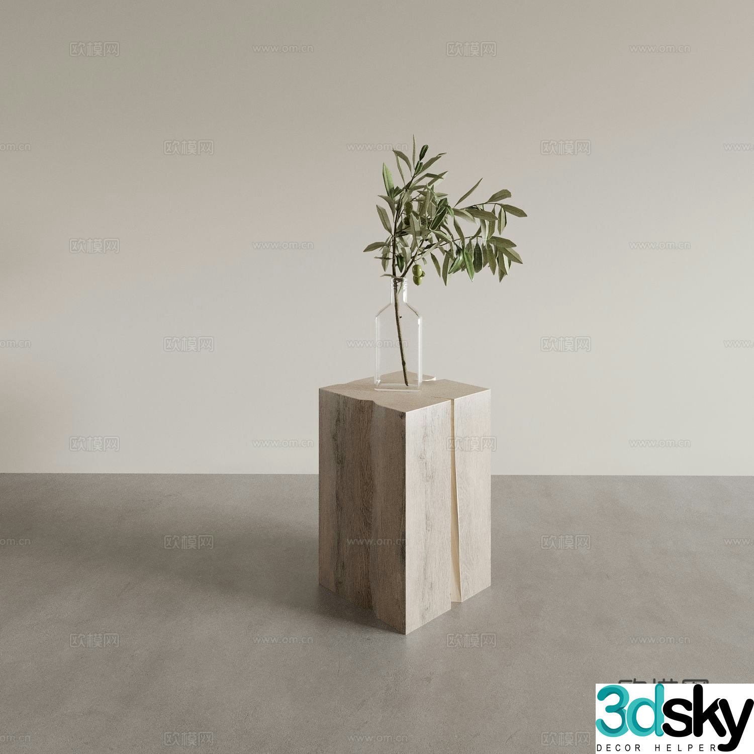 Vase Floral Arrangement Flower Arrangement Green Plant 3d Model