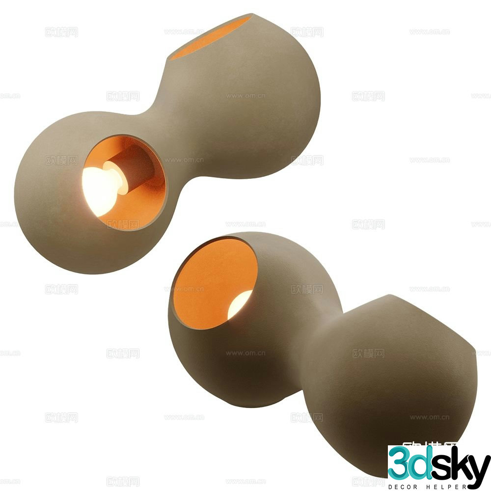 Vipp wabi-sabi table lamp 3d model