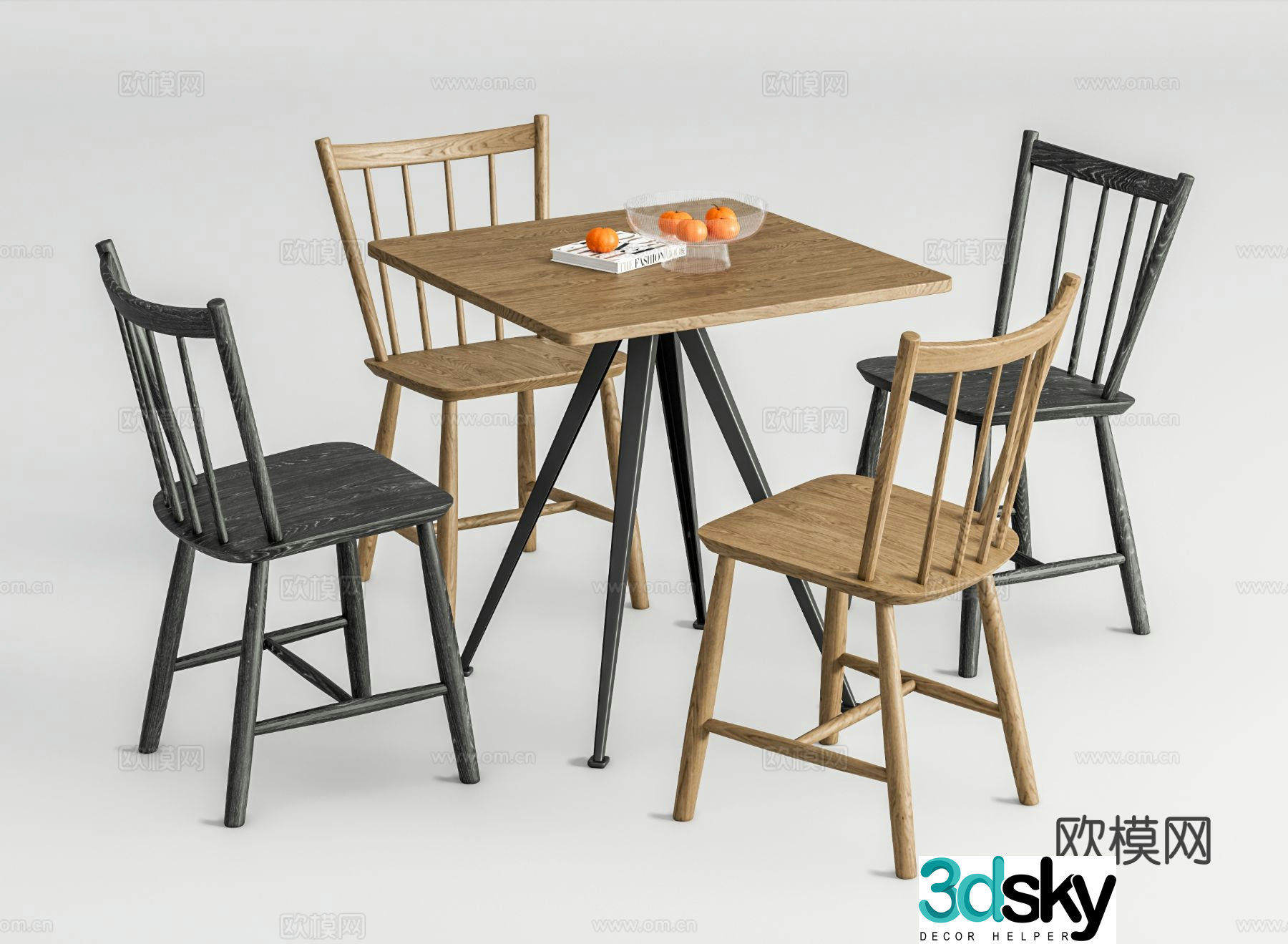 Outdoor tables and chairs camping tables and chairs 3d model
