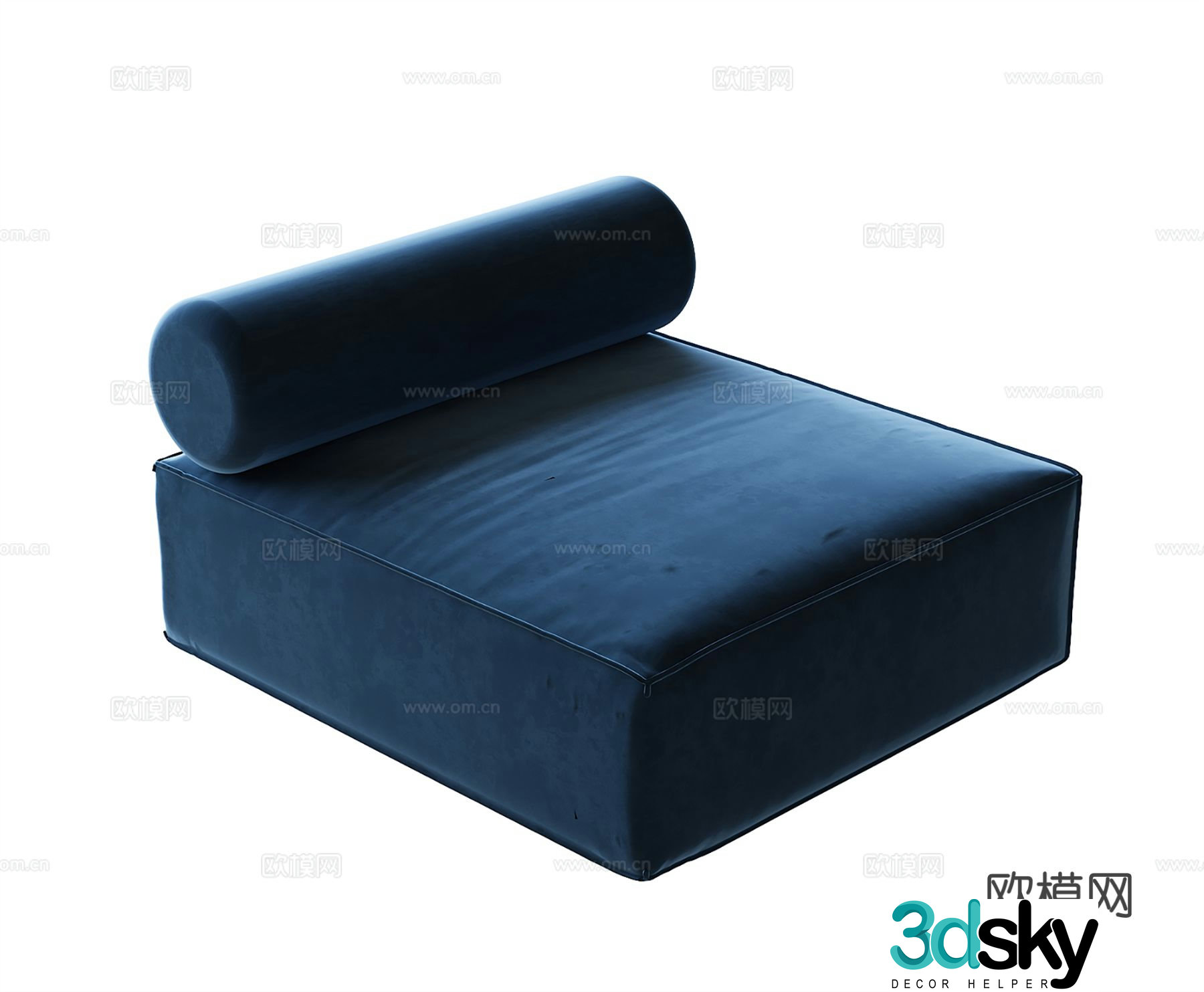 Single sofa leisure sofa 3d model