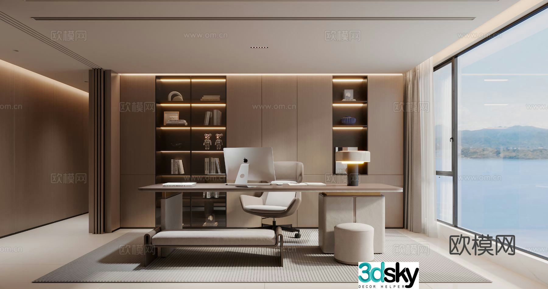 Italian study 3D model