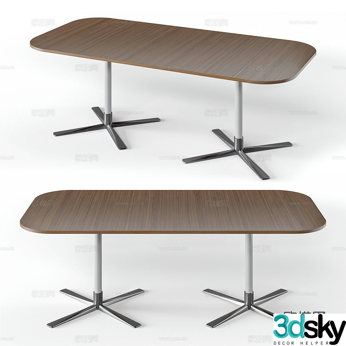 Conference table 3d model