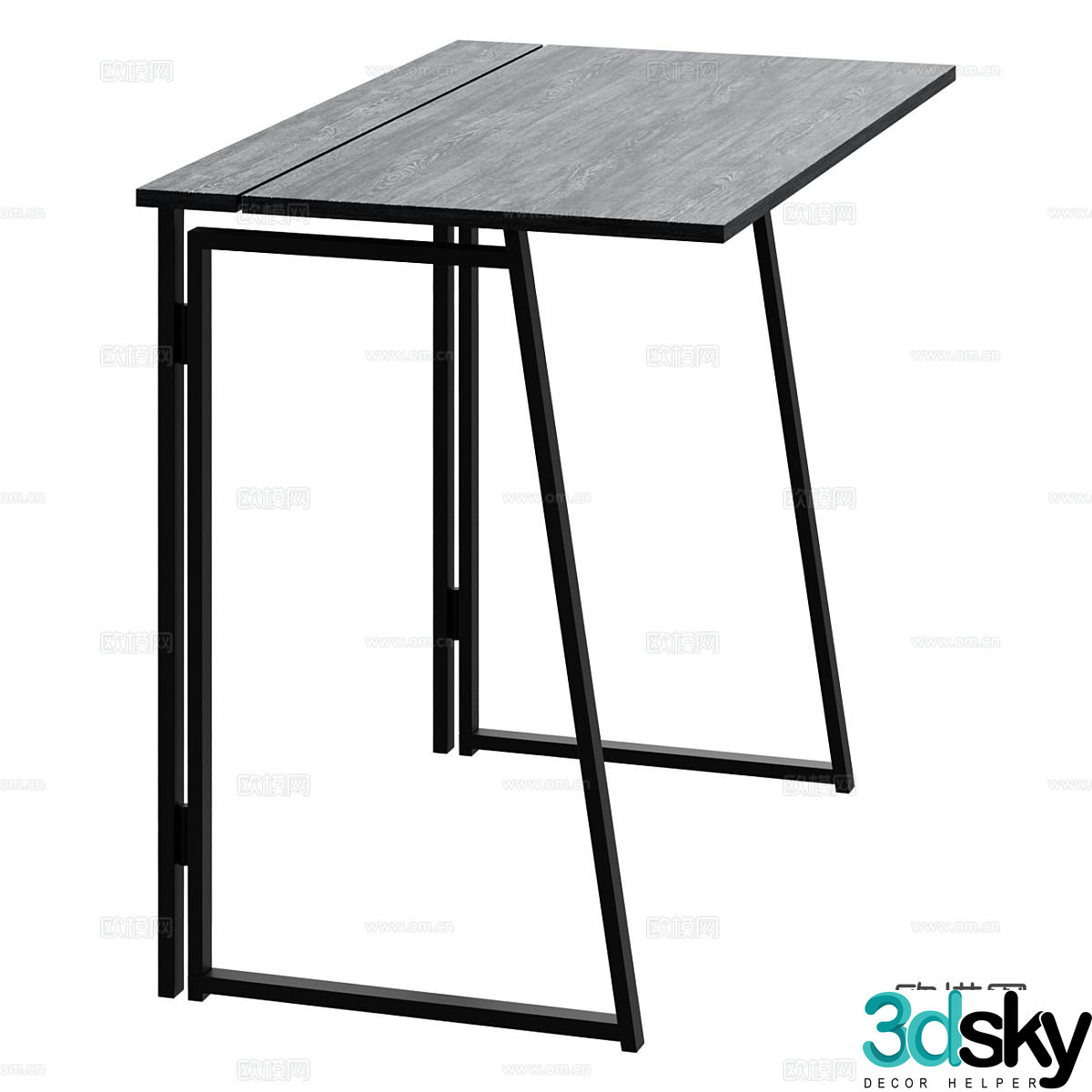 desk 3d model