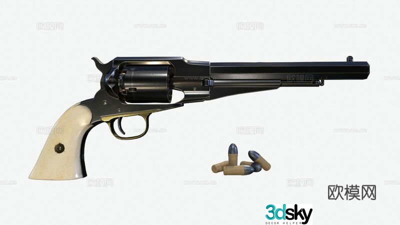 weapon pistol 3d model