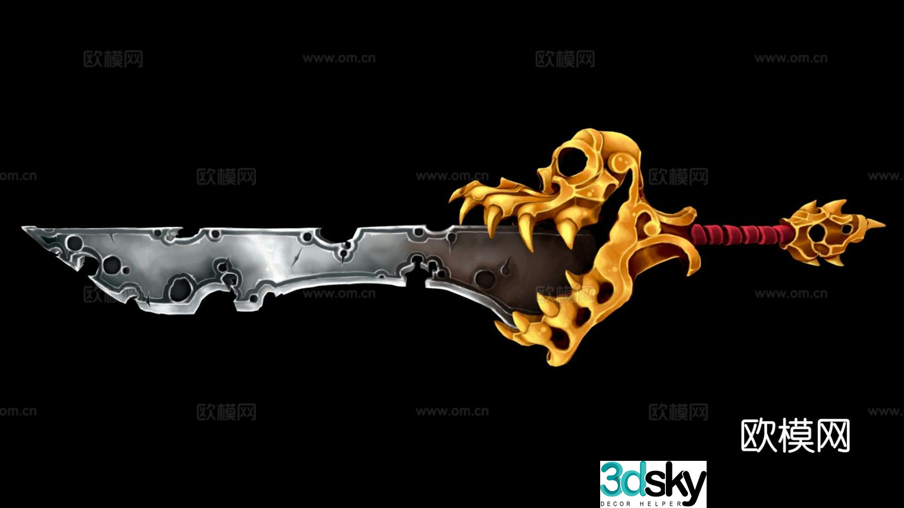 Greedy Blade 3d model