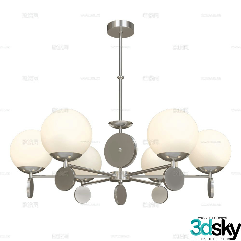 Stilfort creative chandelier artistic chandelier 3d model