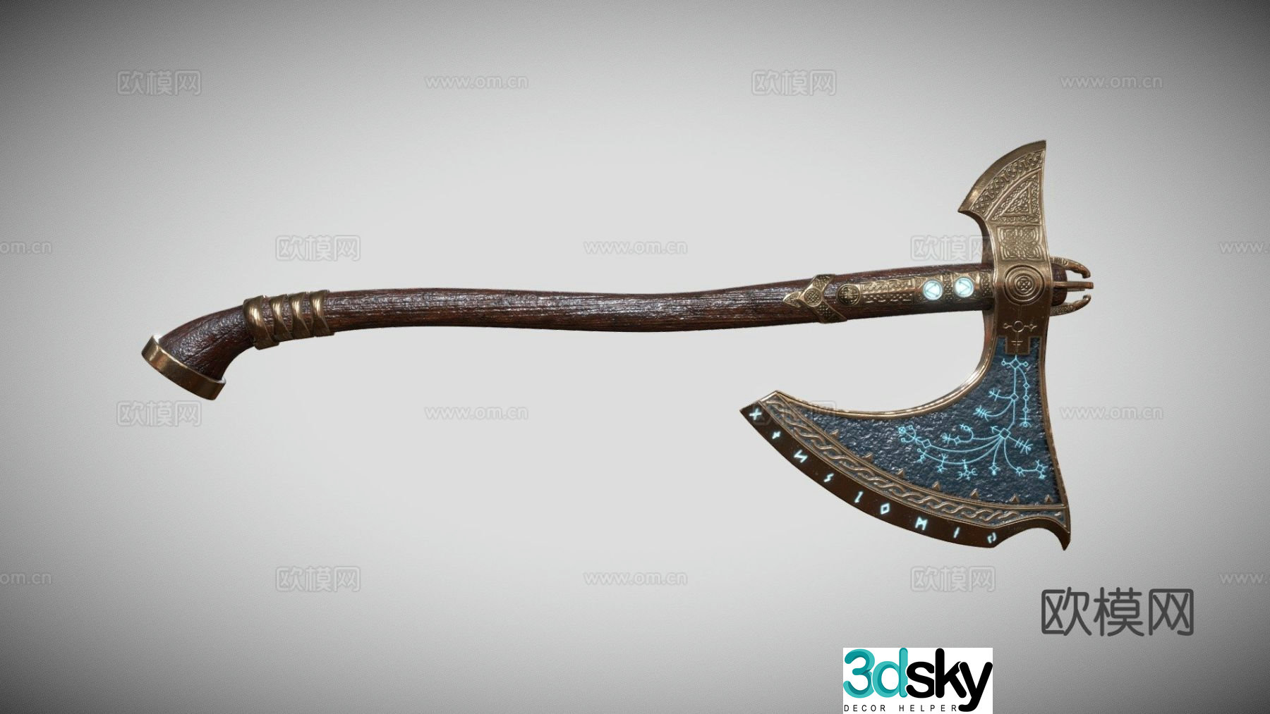 Leviathan Ax 3d model