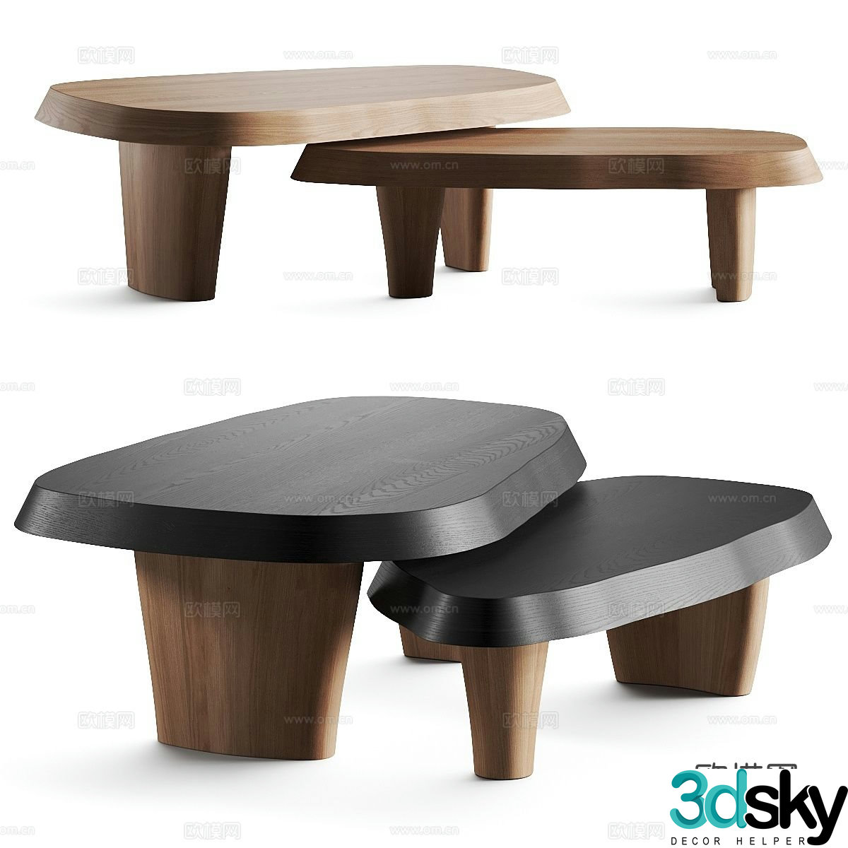 3D model of mother-in-law coffee table