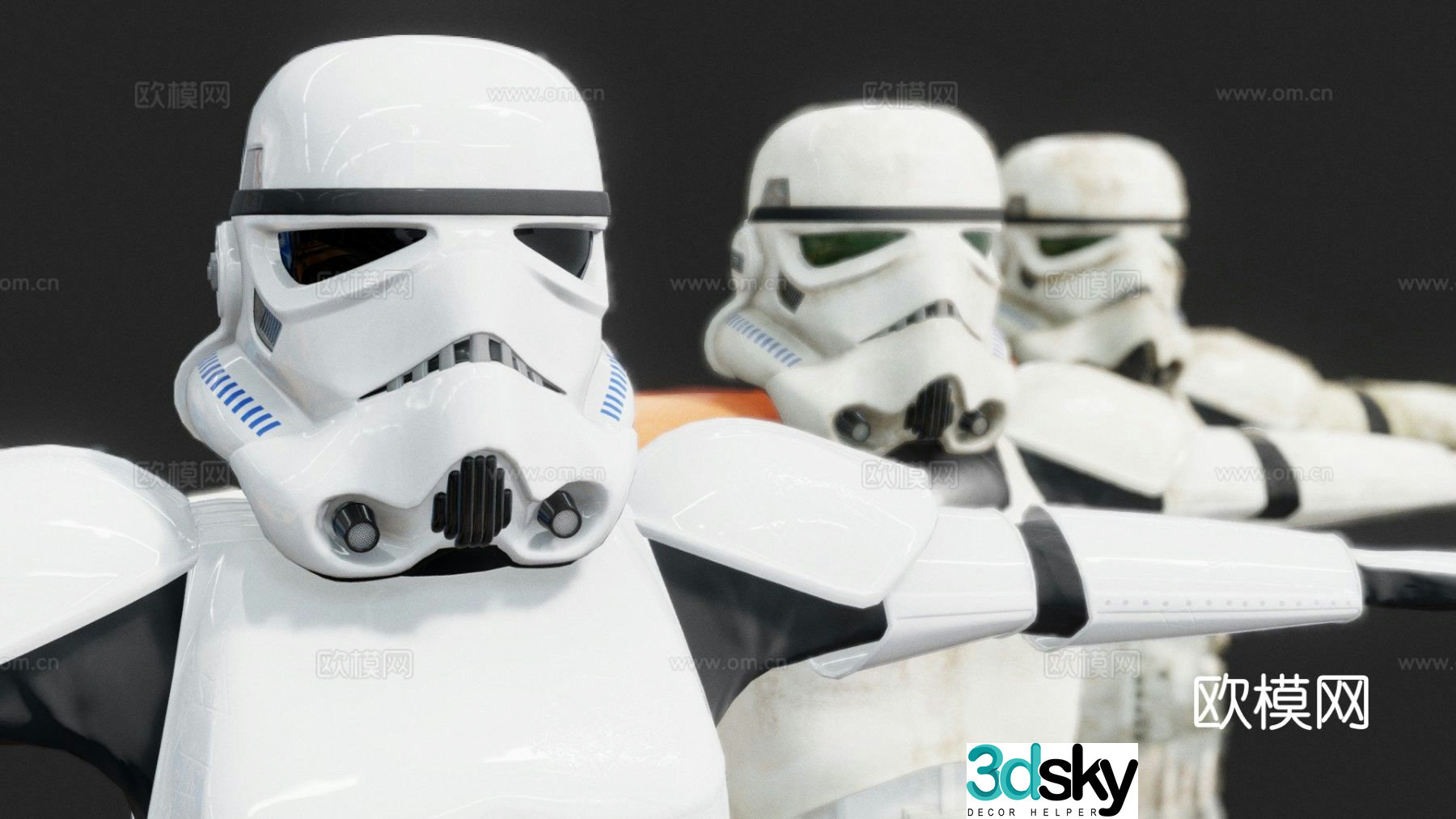 star wars stormtrooper 3d model
