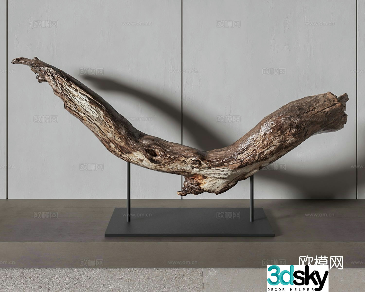 Modern wood carving ornaments wood carving handicraft ornaments creative wood carving 3D models