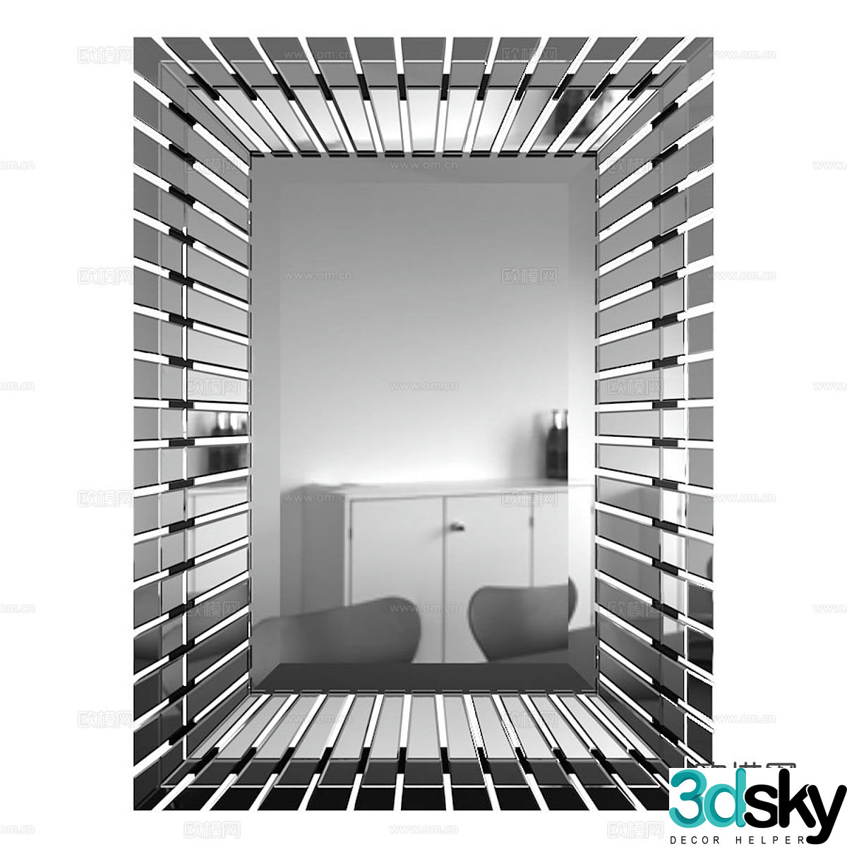 Mirror full length mirror 3d model