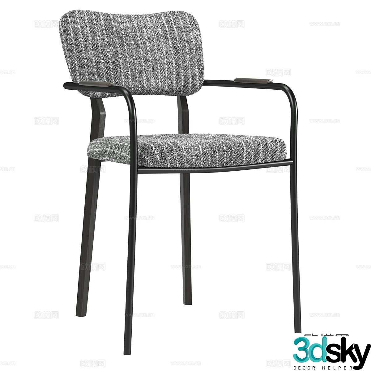 chair dining chair 3d model