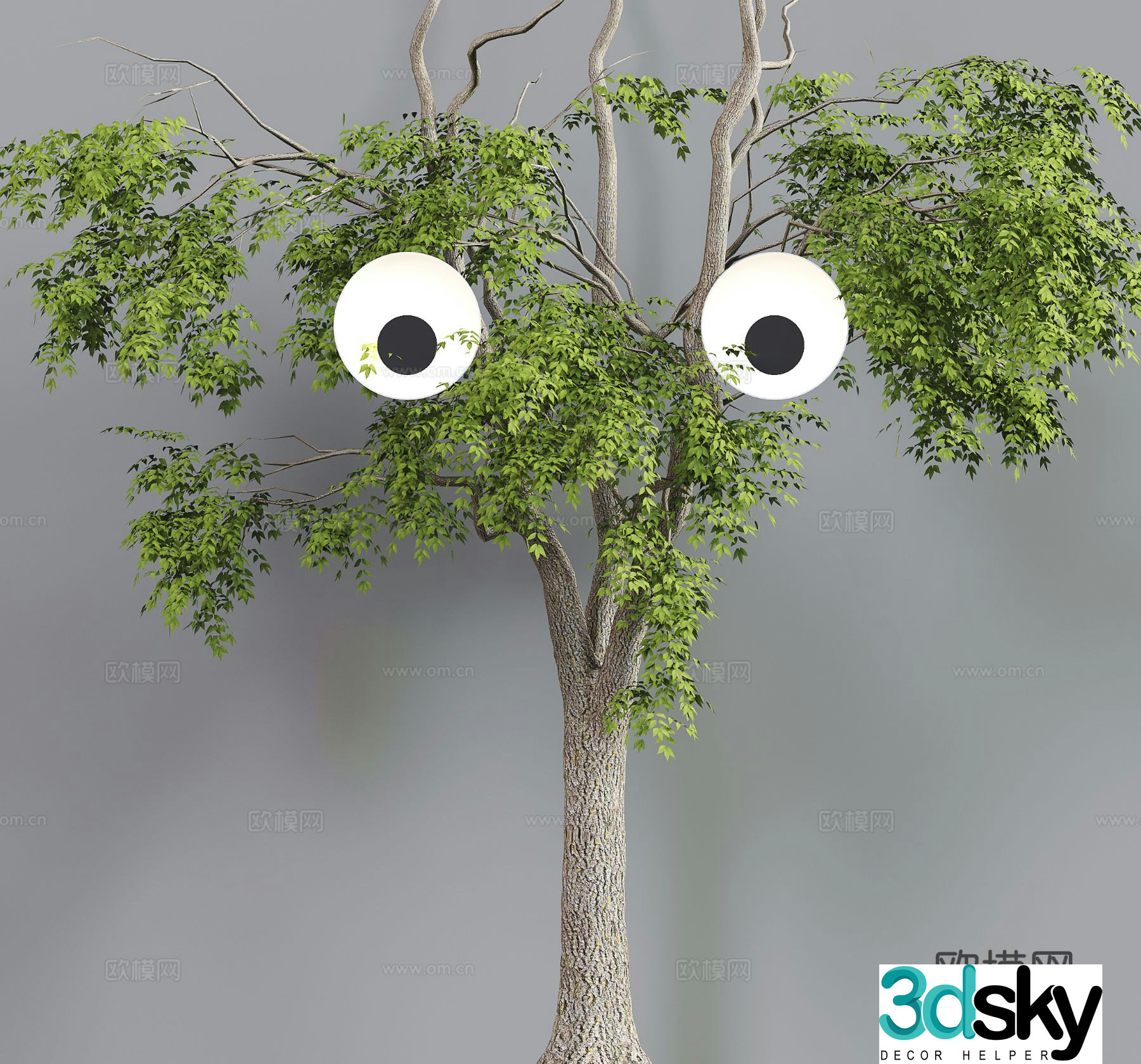 Eye lamp creative decorative lamp rotating eyeball lamp 3d model