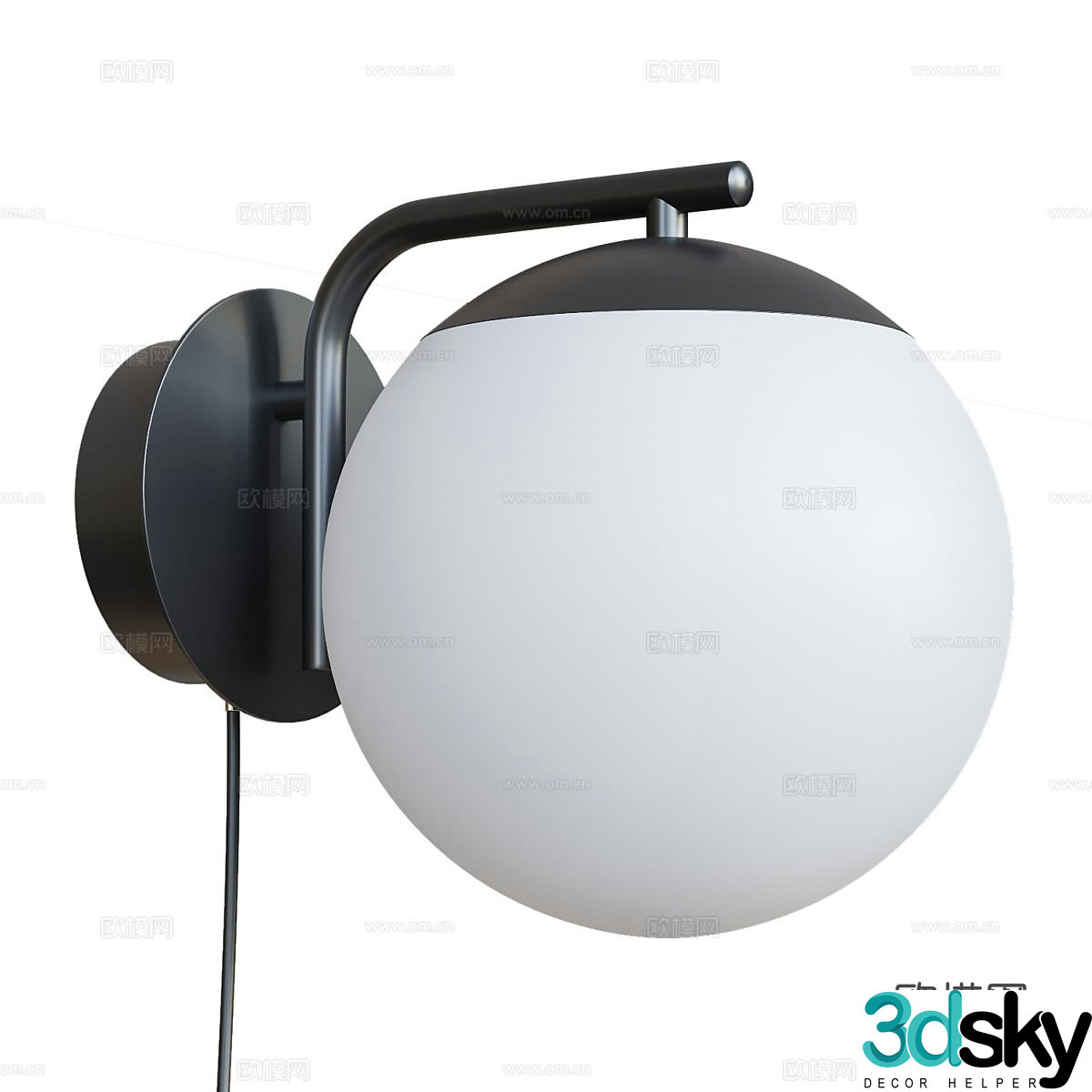 wall lamp 3d model