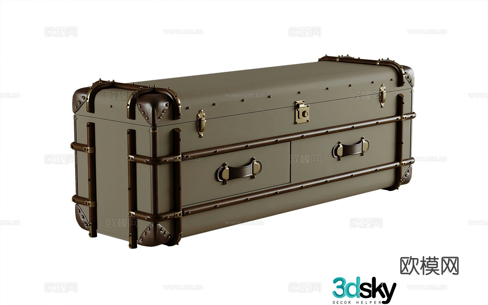 American box 3d model
