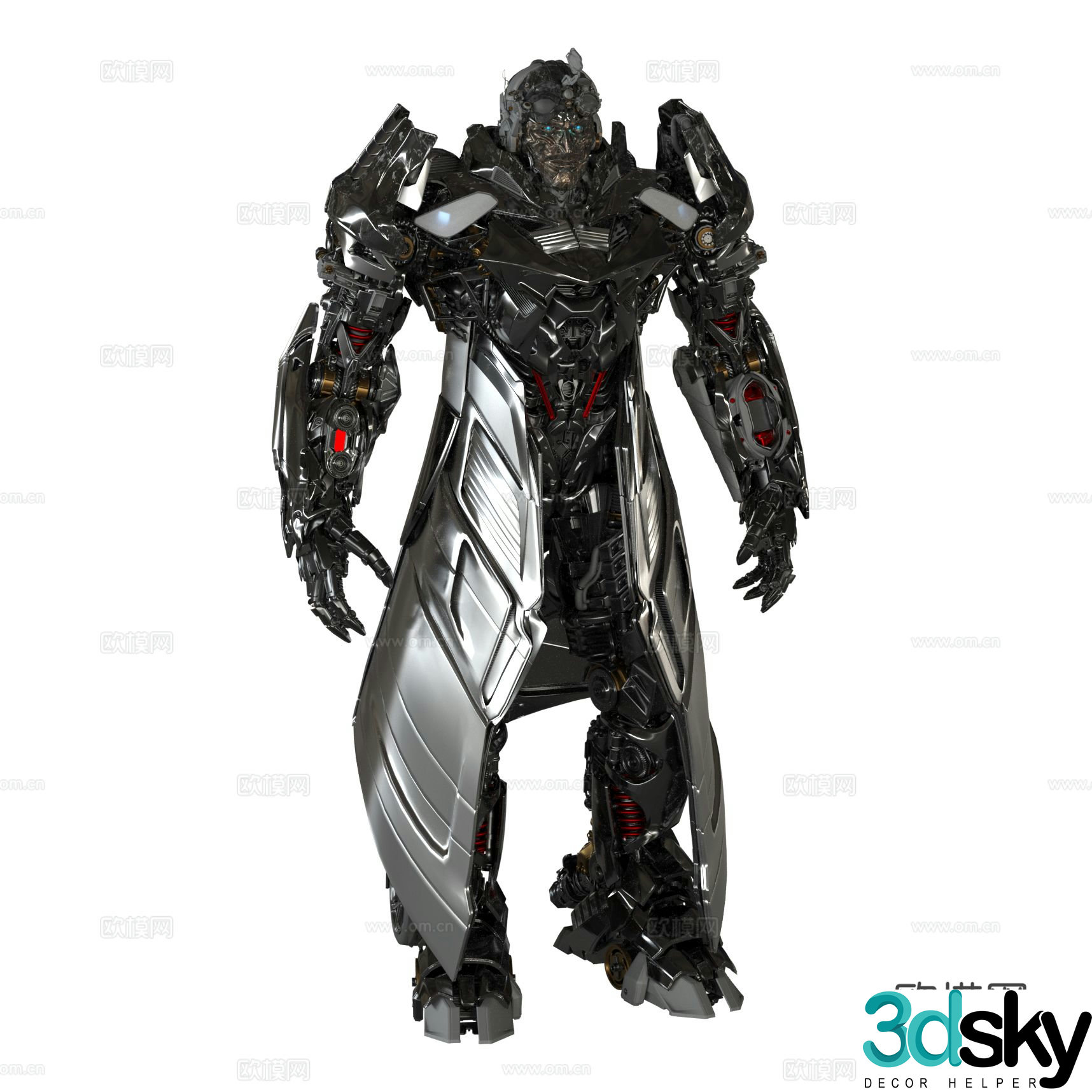 doll toys trendy toys transformers 3d model