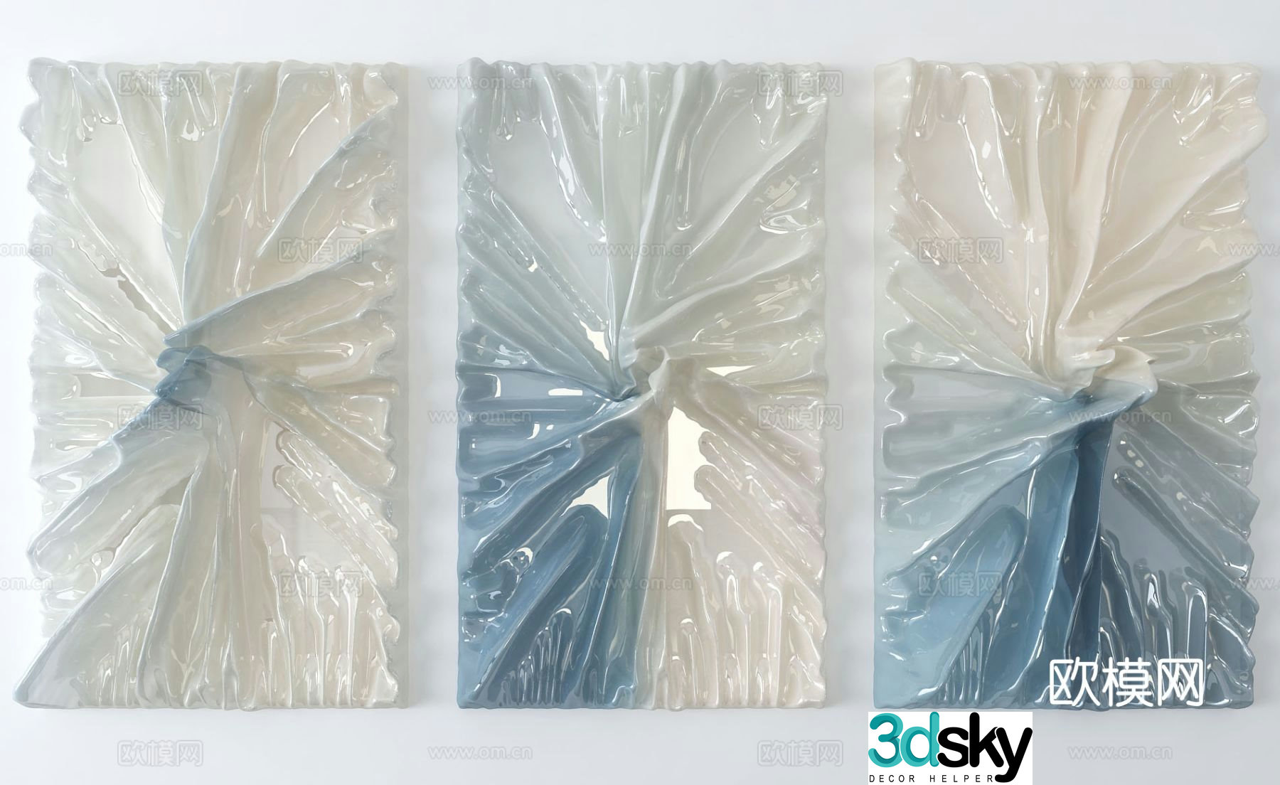 Art wall decoration three-dimensional hanging decoration 3D model