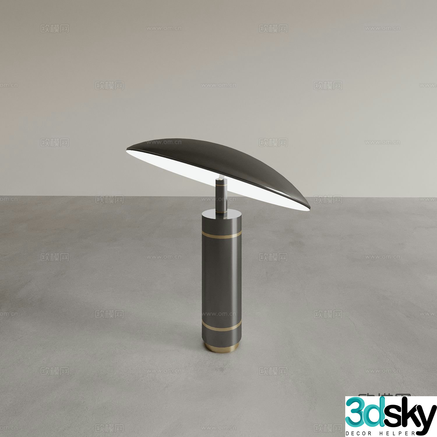 desk lamp 3d model