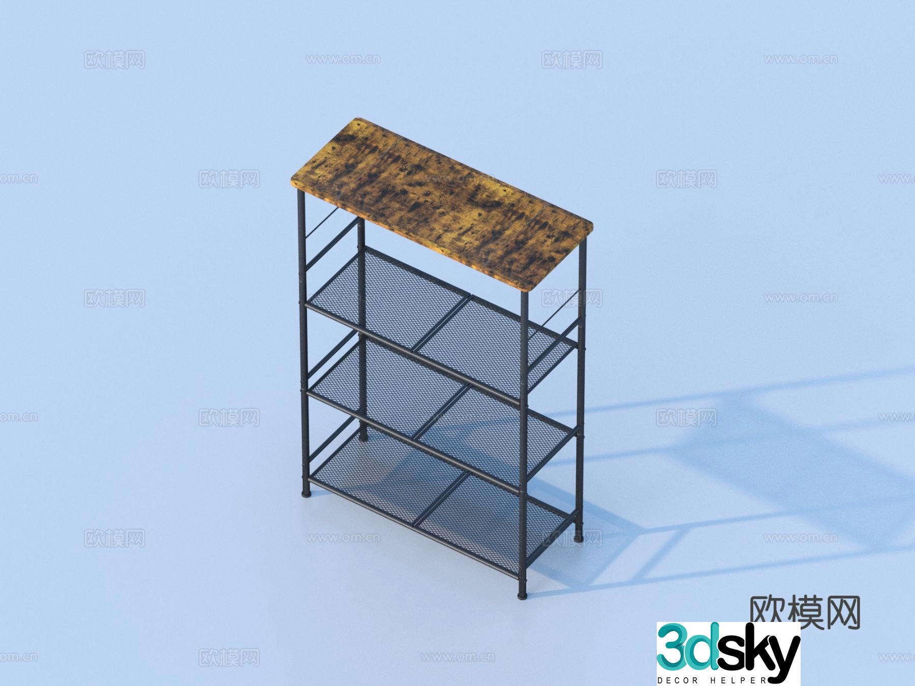 shelf 3d model