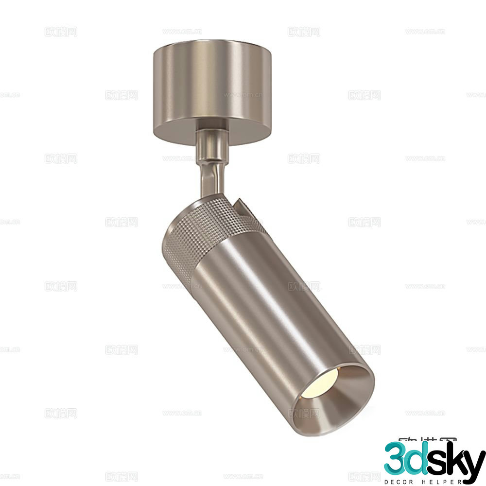 Surface mounted downlight spotlight magnetic light 3D model