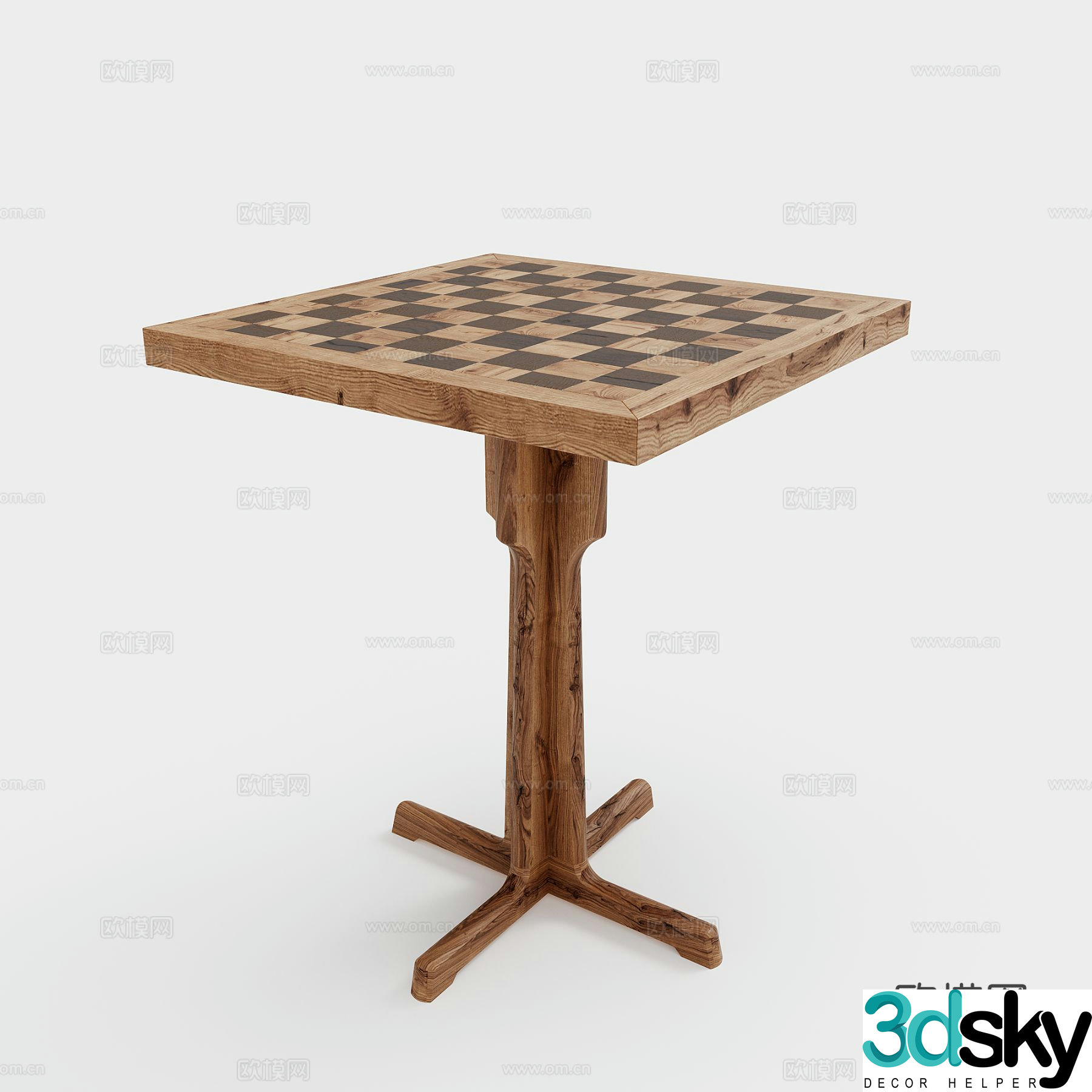 Leisure table 3d model
