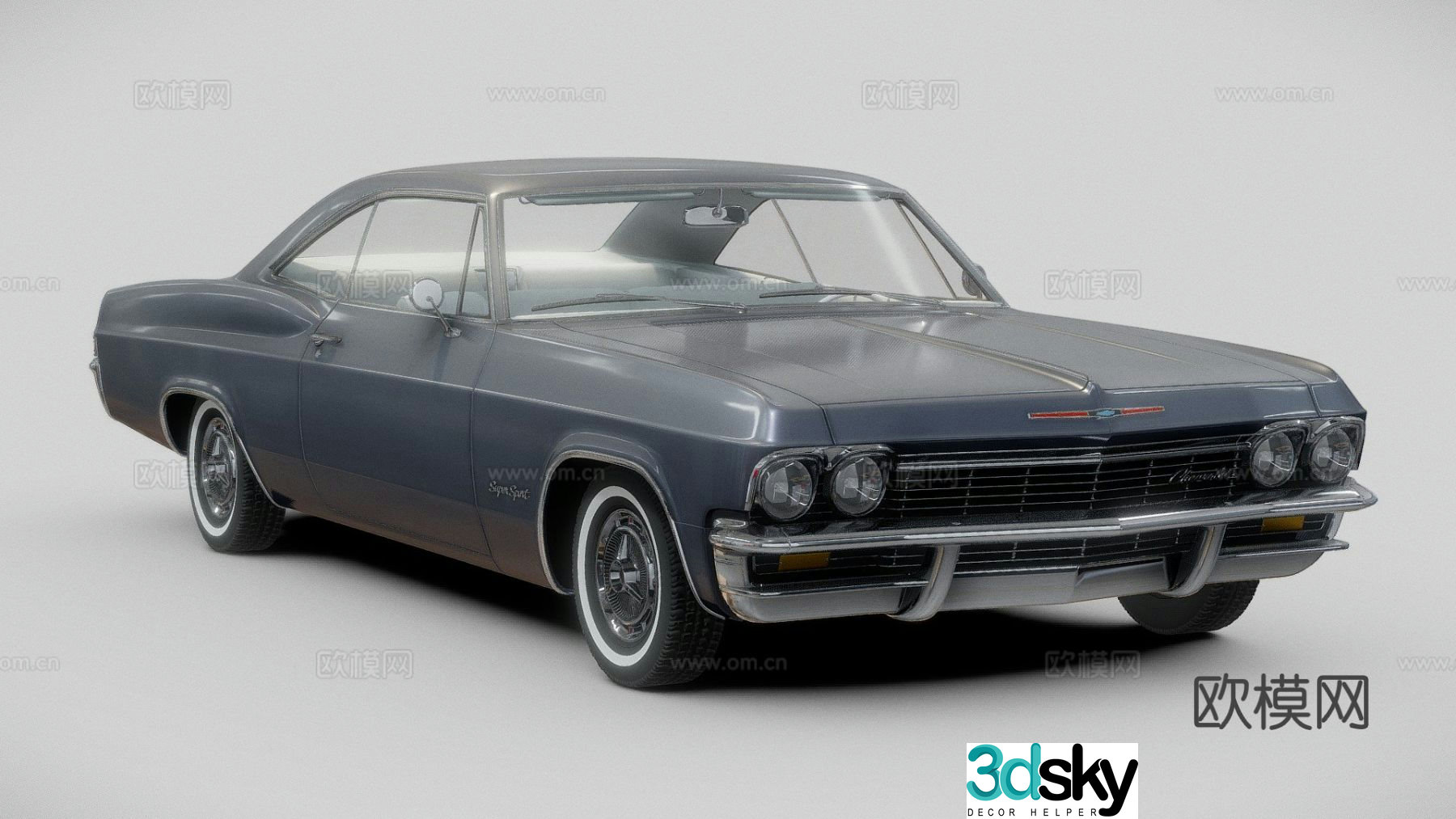 Impala SS car 3d model
