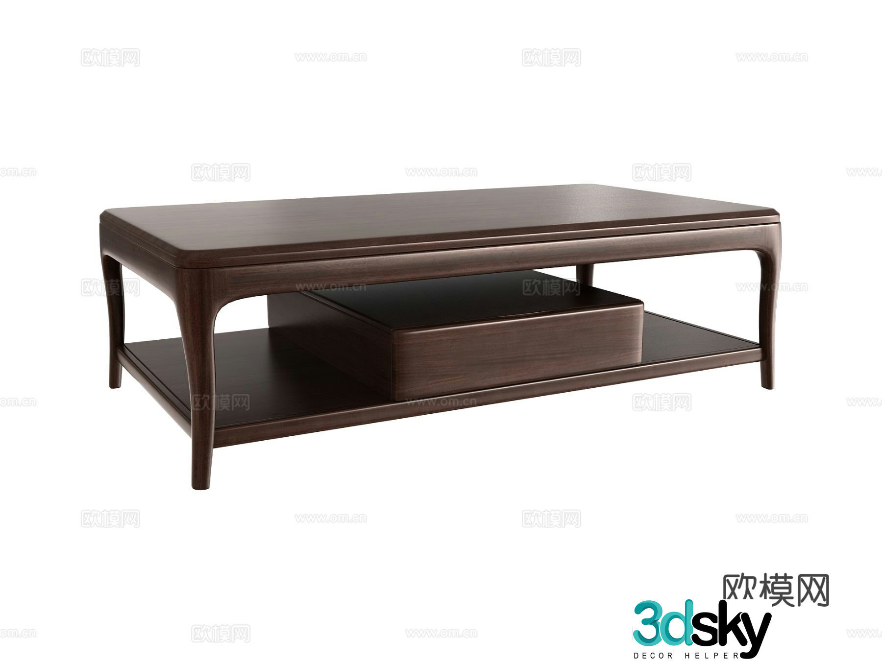 New Chinese coffee table 3d model