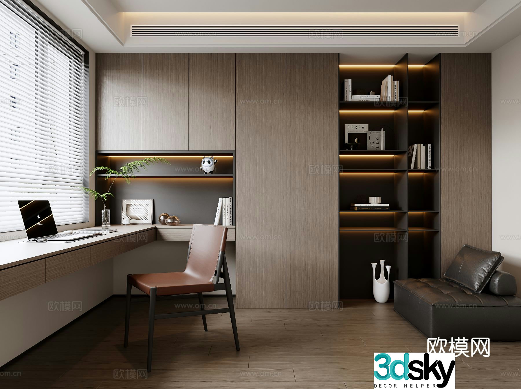 Italian study 3D model