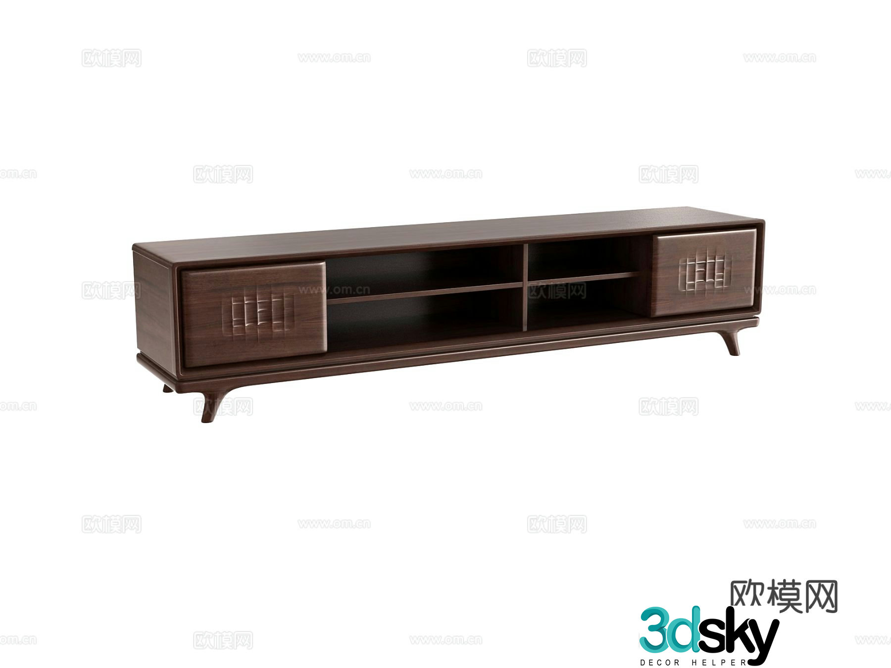 New Chinese style TV cabinet 3d model