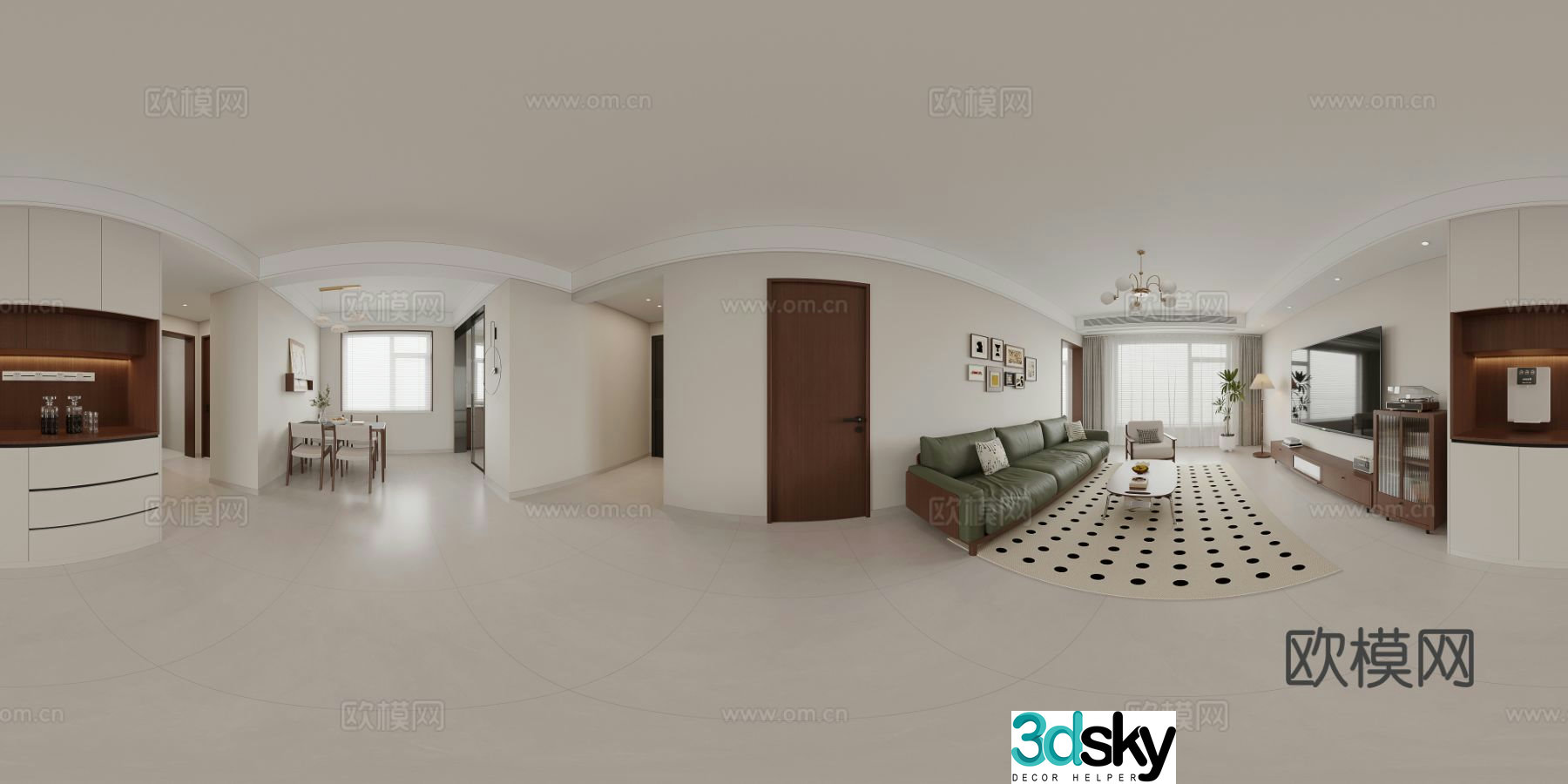 Medieval Fengke restaurant CR panoramic 3D model