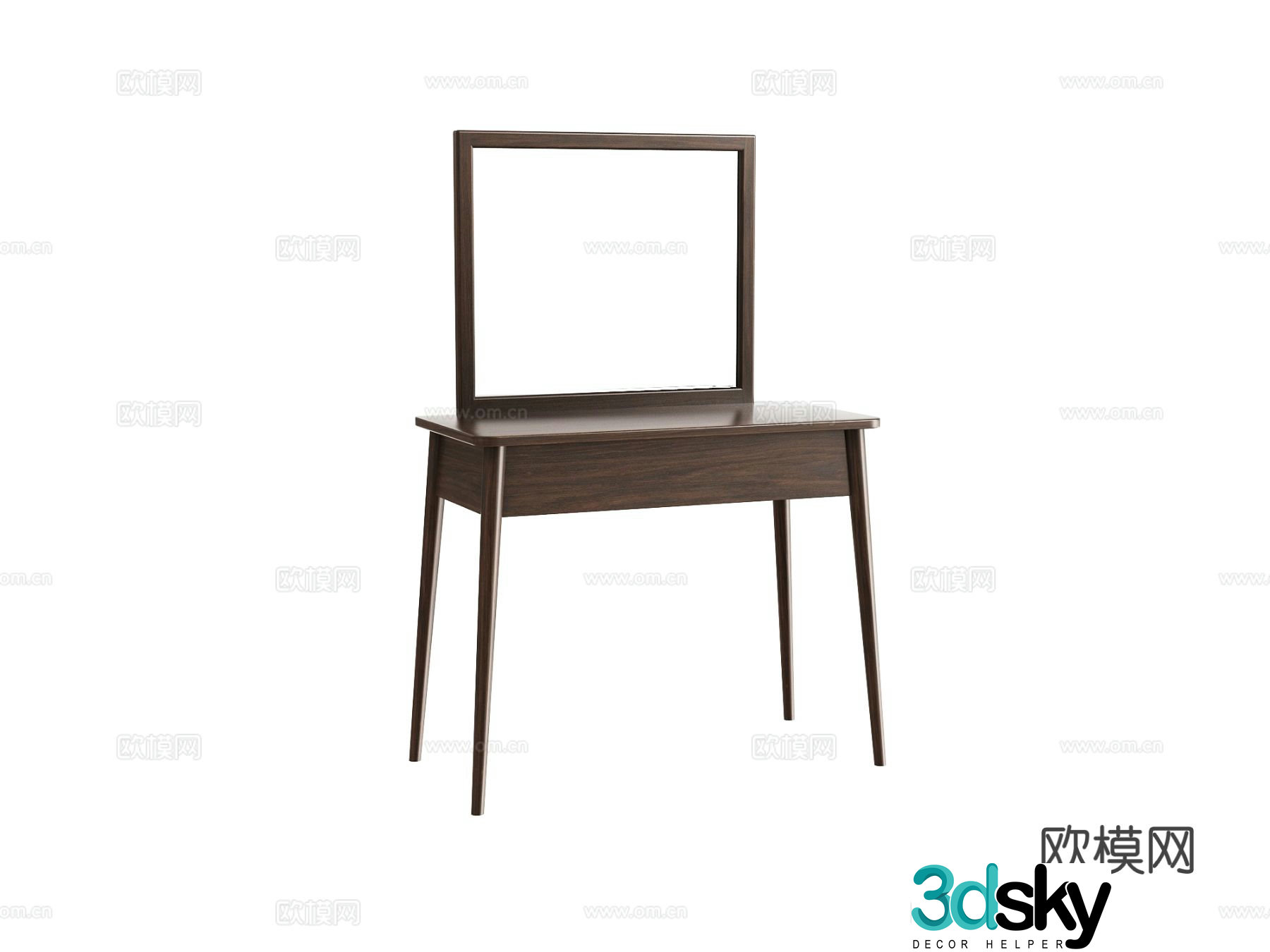 Dressing table 3d model