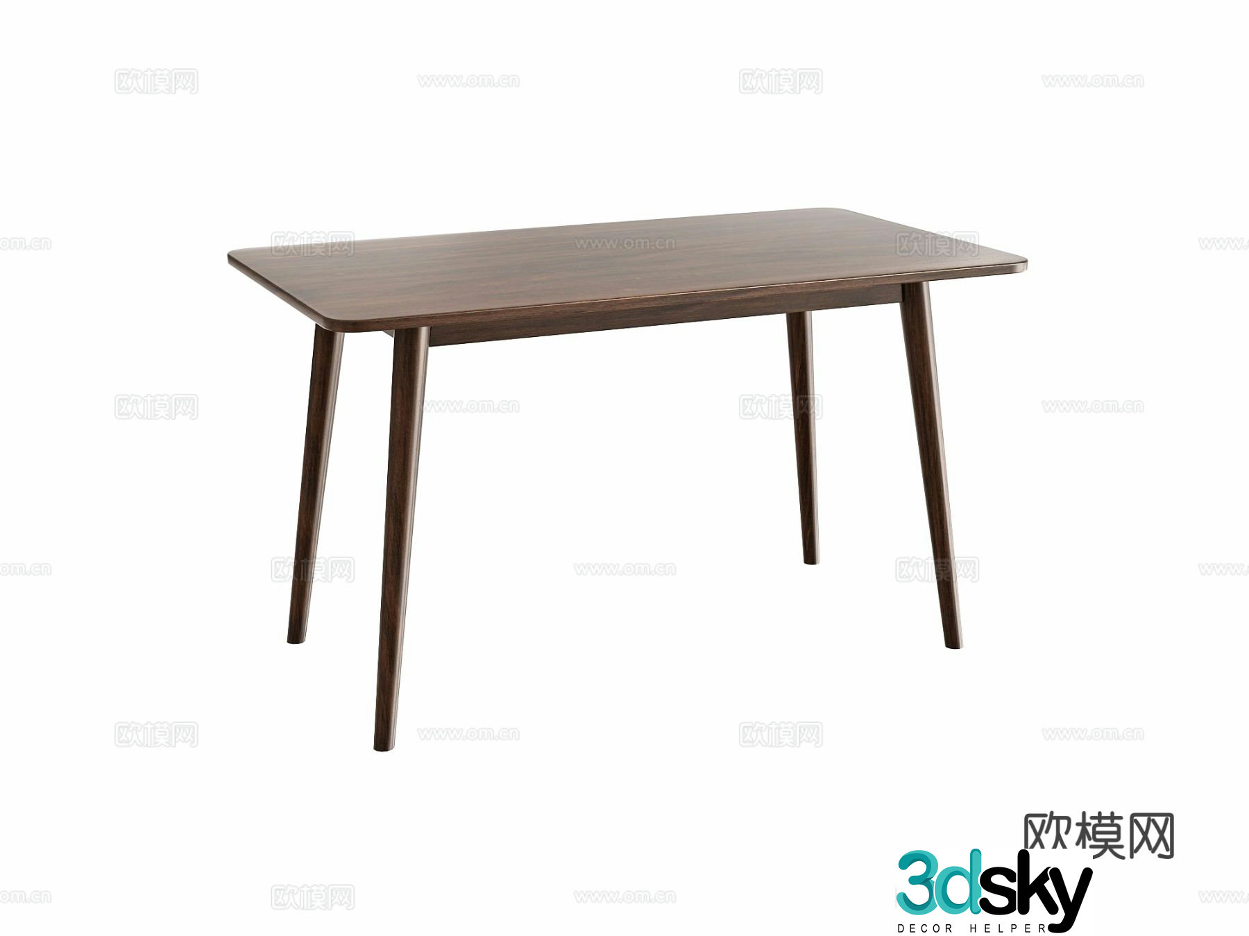 dining table 3d model