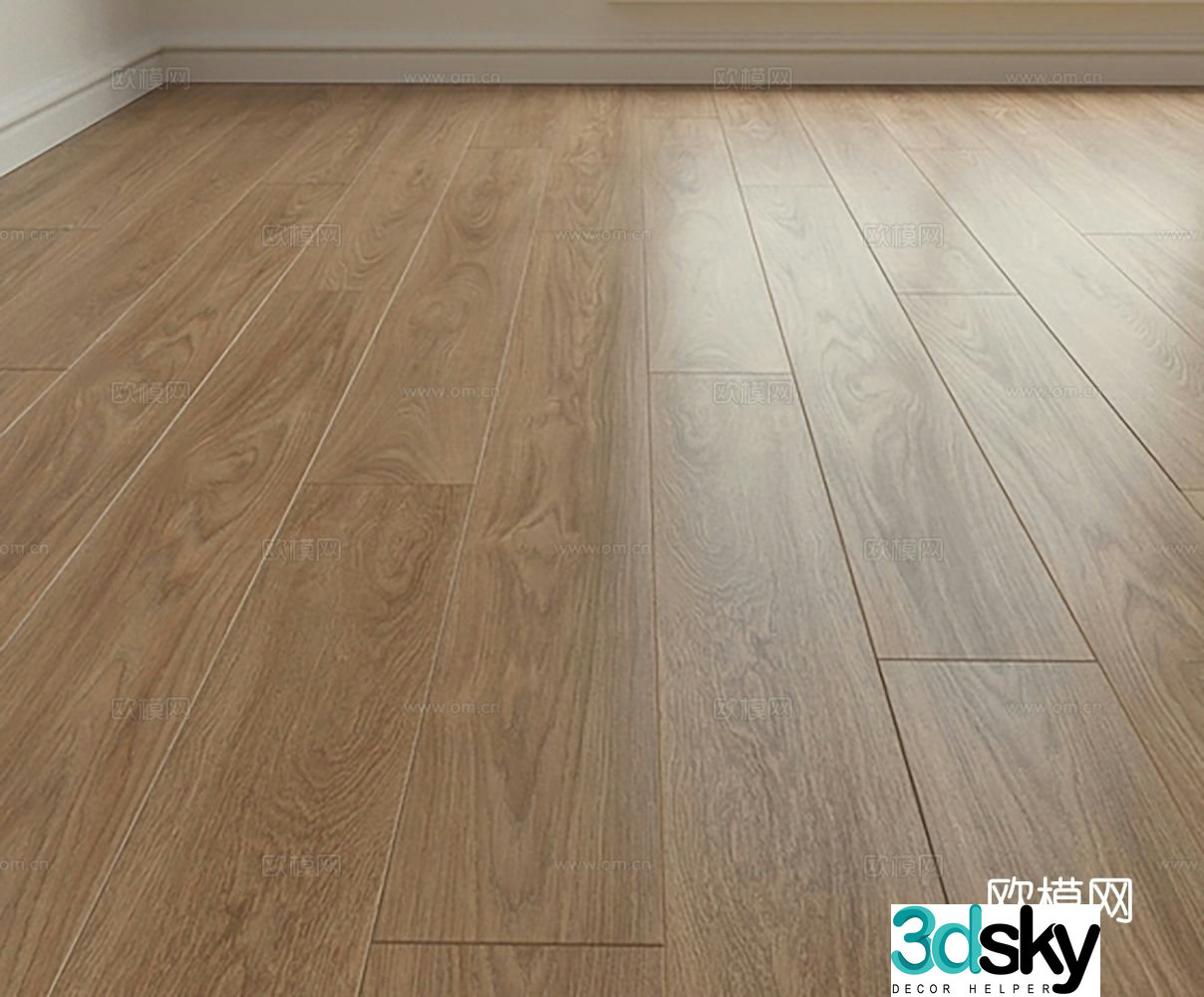floor wooden floor 3d model