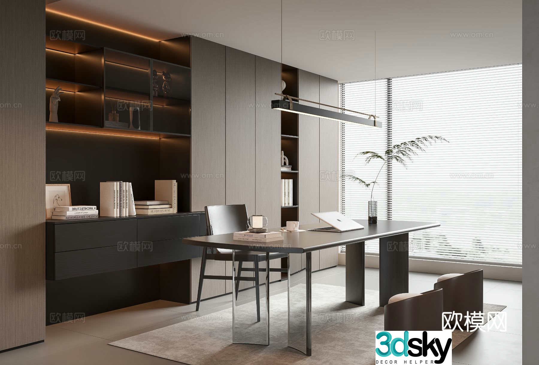 Italian study 3D model