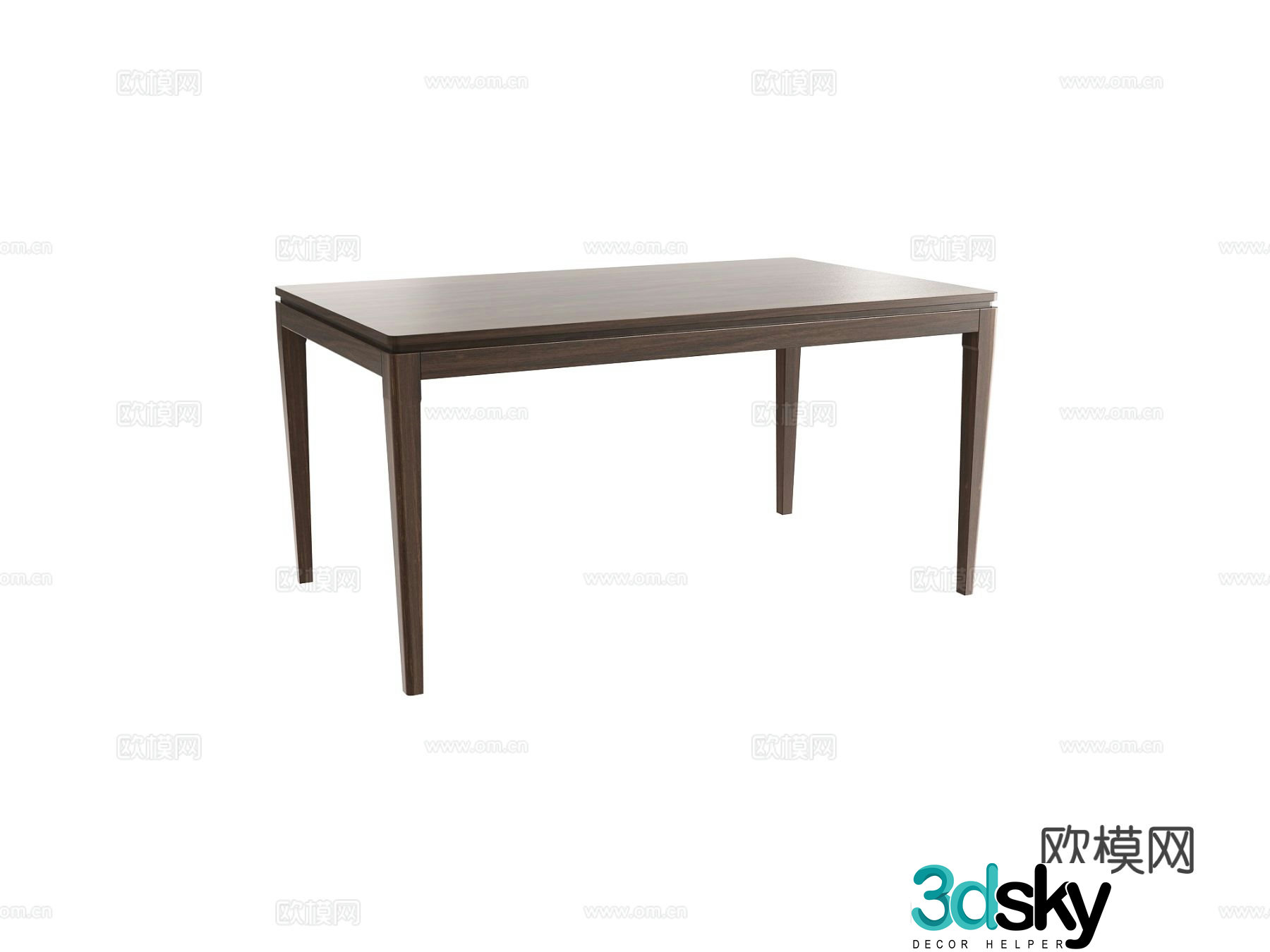 dining table 3d model