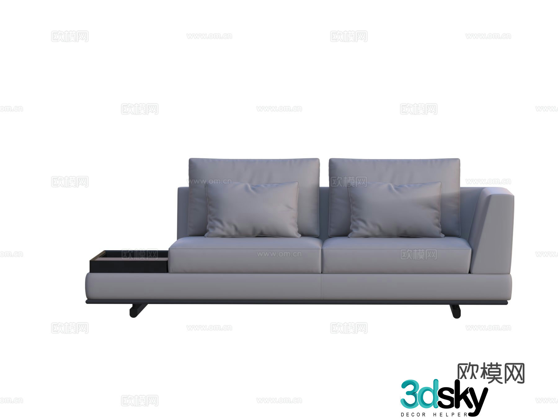 Su TG double sofa 3D model