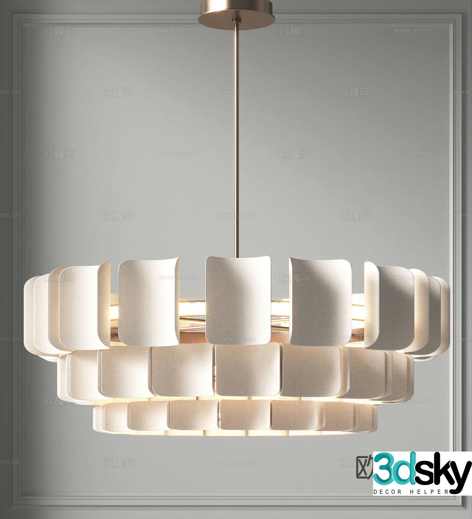 Lamps Chandelier Lighting Decorative Lights 3D Model