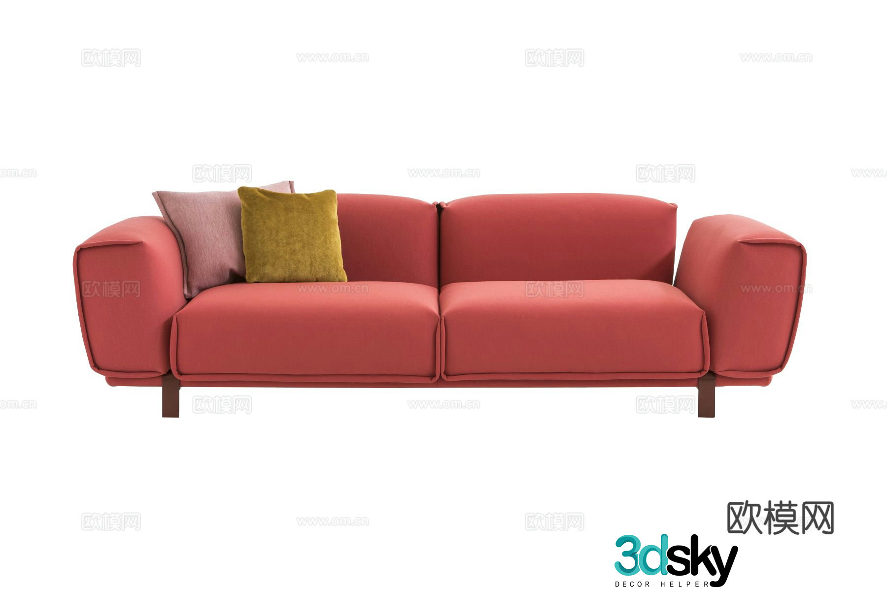 MOROSO Double sofa 3D model