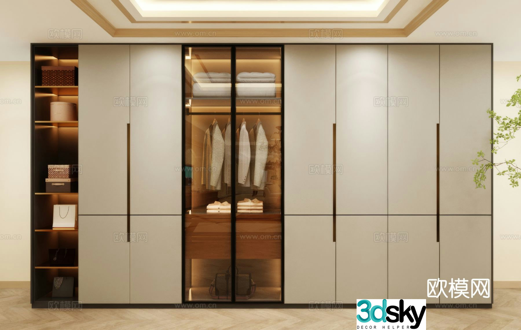 Wardrobe Design Wardrobe Wardrobe Chair Bedroom Wardrobe Hotel Wardrobe 3D Model